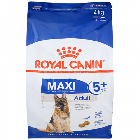 Сухой корм Royal Canin Maxi Adult для собак старше 5 лет крупных пород 4кг