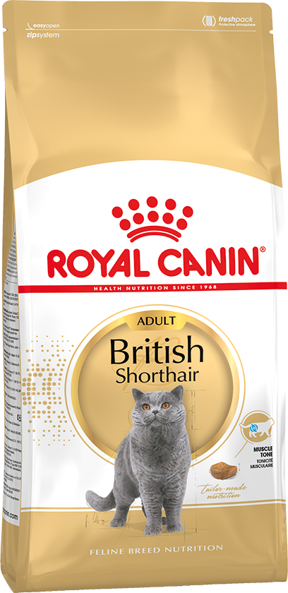 ROYAL CANIN BRITISH SHORTHAIR корм для кошек британской короткошерстной породы старше 12 месяцев