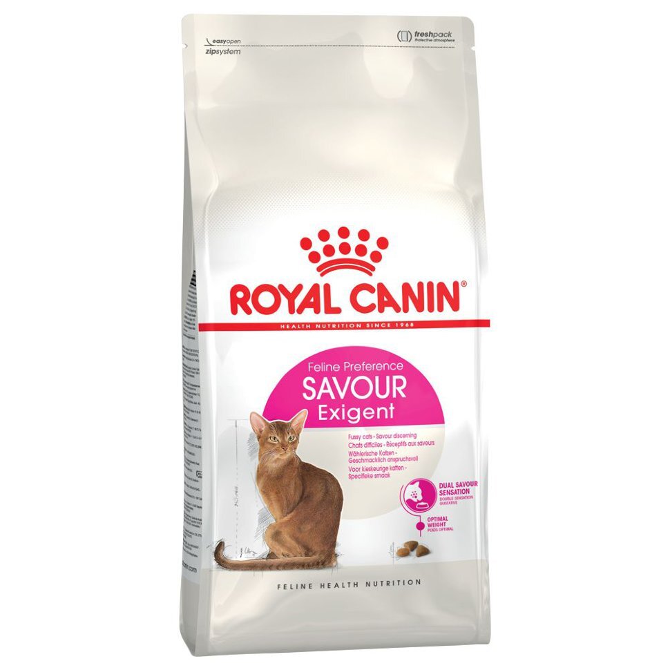 ROYAL CANIN SAVOUR EXIGENT корм для кошек, привередливых к вкусу продукта