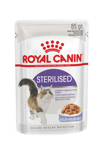 Корм Royal Canin Sterilised в желе для стерилизованных кошек, 85г